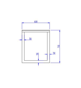 Table Steel Base S100