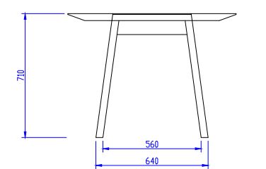 Table Steel Base TNR