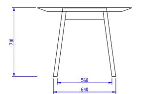 Table Steel Base TNR